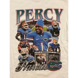 Percy Harvin Florida Gators 1 streetwear style rap tee Large casual shirt